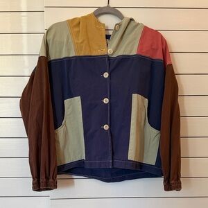 THE GREAT. Multicolor Utility Jacket